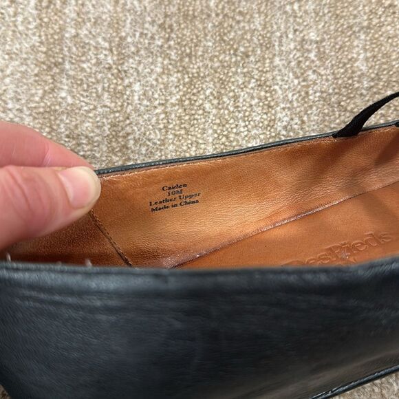 L’Amour Des Pieds Caiden Leather Ballet Flats Shoes Black Women Size 10M - Picture 9 of 11